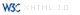 Valid XHTML 1.0 Transitional